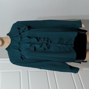 SHEIN LONGSLEEVE BUTTON DOWN SHIRT SIZE 2XL